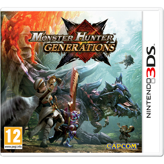 Monster Hunter: Generations / Nintendo 3DS - Nintendo 3DS - Nintendo 3DS - Games - Capcom - Action