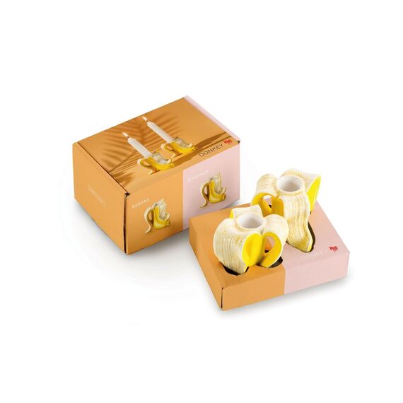 Candlestick - Banana Romance (2 pcs.) (210735) / Gadgets - Αταξινόμητα -  - Techbox