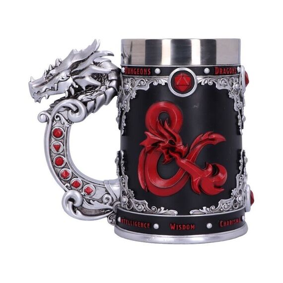Dungeons & Dragons Tankard 15.5cm / Fan Shop and Merchandise - Mugs & Bottles - Gifts - Techbox