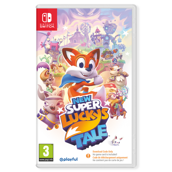 New Super Lucky's Tale (Code in a Box) / Nintendo Switch | Techbox