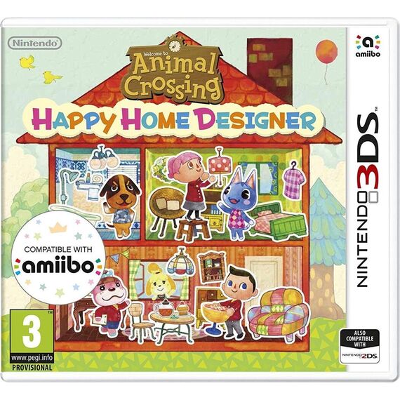 Animal Crossing: Happy Home Designer / Nintendo 3DS - Nintendo 3DS - Nintendo 3DS - Games - Nintendo - Simulation - Standard