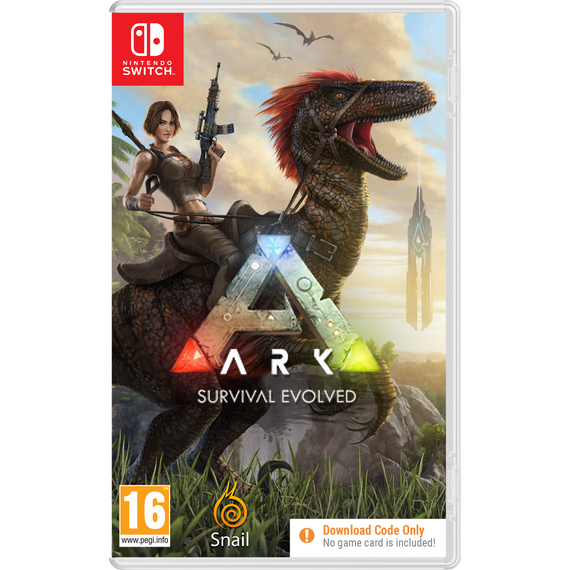 ARK: Survival Evolved (Code in a Box) / Nintendo Switch - Nintendo Switch Games - Games - Techbox