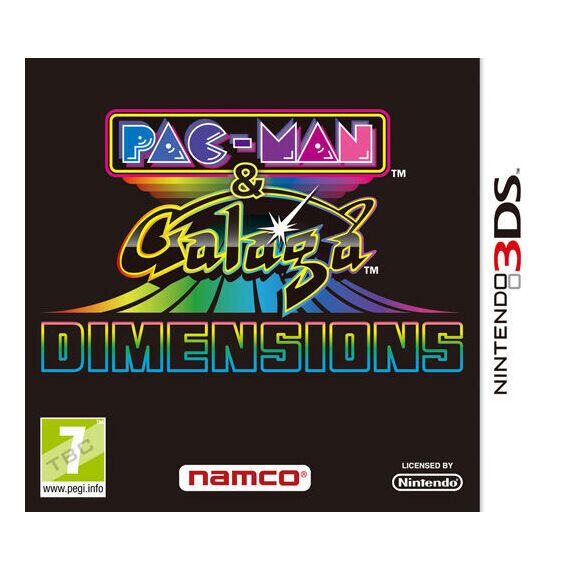 Pac-Man & Galaga Dimensions / Nintendo 3DS - Nintendo 3DS - Nintendo 3DS - Games - Namco Bandai - Action - Standard