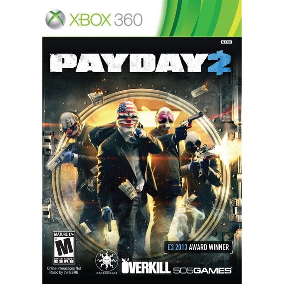 Payday 2 (Import) / Xbox 360 - Xbox 360 Games - Games - Techbox