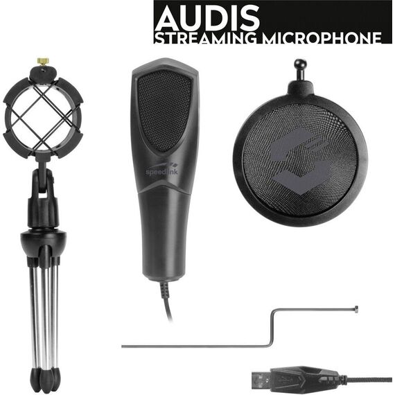 Speedlink - AUDIS Streaming Microphone / PC | Techbox