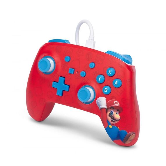 PowerA NSW ENH Wired Controller - WOO HOO MARIO / Nintendo Switch | Techbox