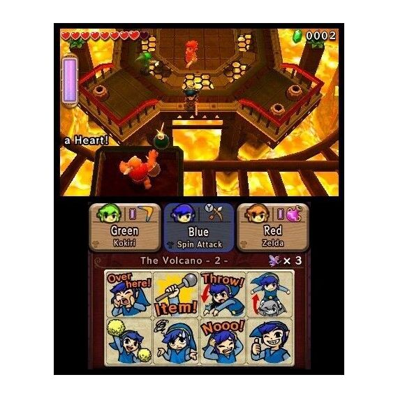 The Legend of Zelda: Tri Force Heroes -  3DS Games - DS  - Techbox