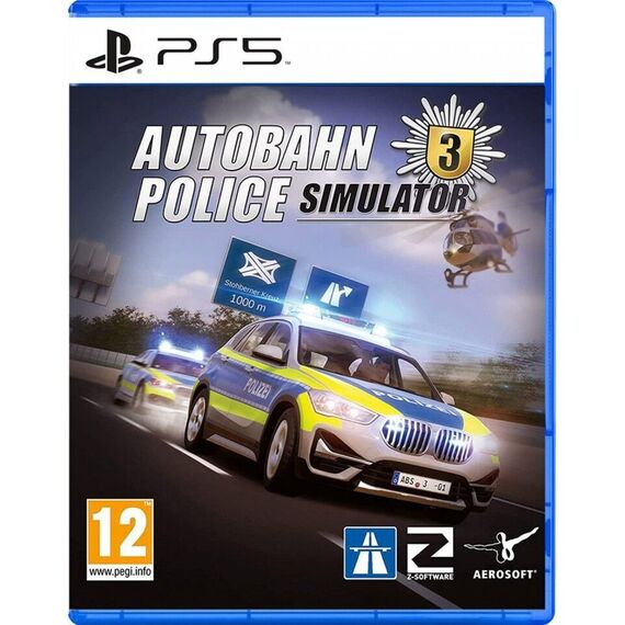 Autobahn Police Simulator 3 / PlayStation 5 - PlayStation 5 - PlayStation 5 - Games - Aerosoft - Simulation - Standard