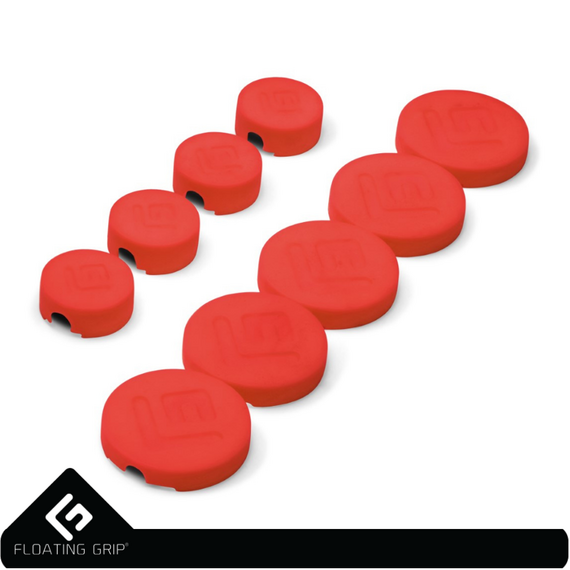 Floating Grip Wall Mount Covers (Red) / Electronics - PS5 Accessories - Accessories for Consoles - Techbox