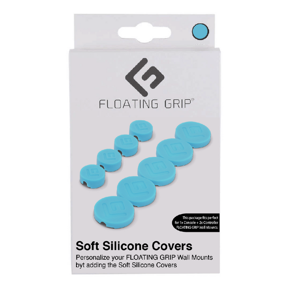 Floating Grip Wall Mount Covers (Turquoise) / Electronics - PS5 Accessories - Accessories for Consoles - Techbox