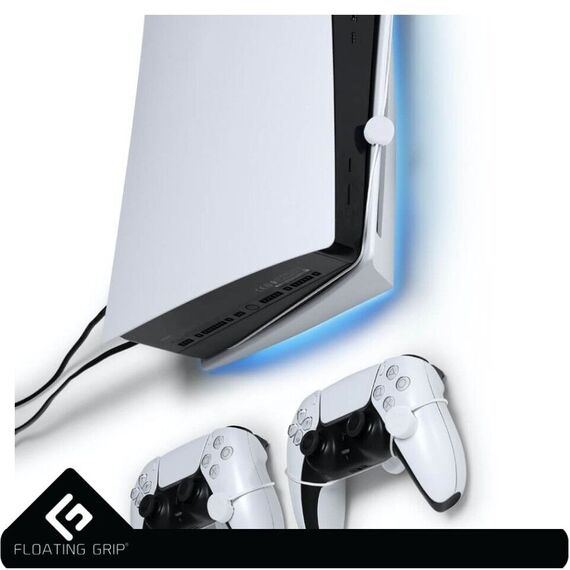 Floating Grip Wall Mount Covers (White) / Electronics - PS5 Accessories - Accessories for Consoles - Techbox
