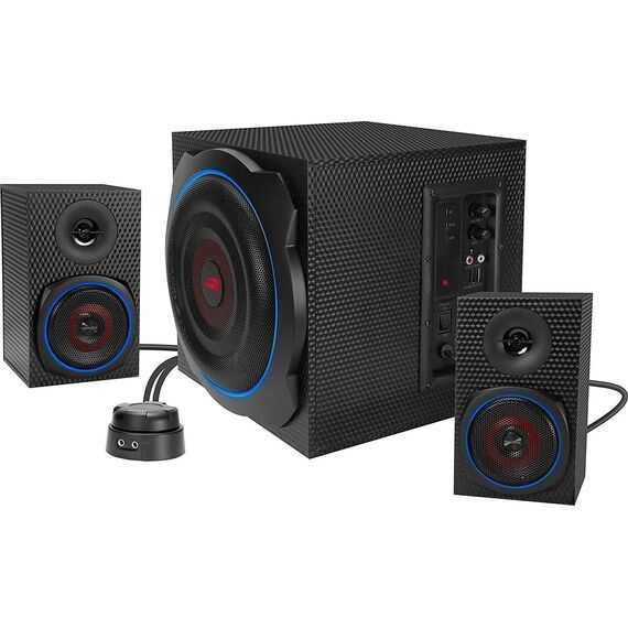 Speedlink - GRAVITY CARBON RGB 2.1 Speaker System / Computers | Techbox