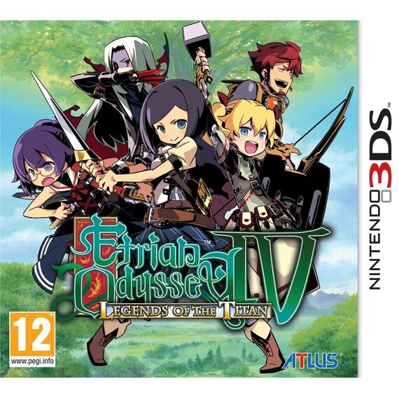Etrian Odyssey IV - Legends of the Titan / Nintendo 3DS - Nintendo 3DS - Nintendo 3DS - Games - Atlus - JRPG