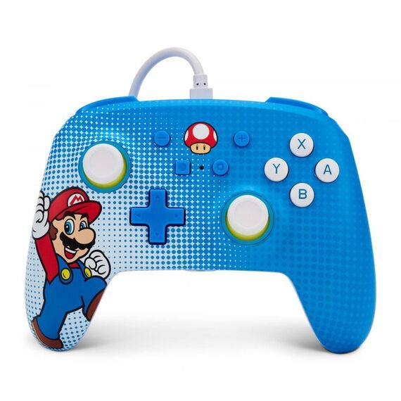 NSW ENWIRED CONTROLLER - MARIO POP ART / Nintendo Switch - Nintendo Switch - Nintendo Switch - Accessories - Controllers - Po...