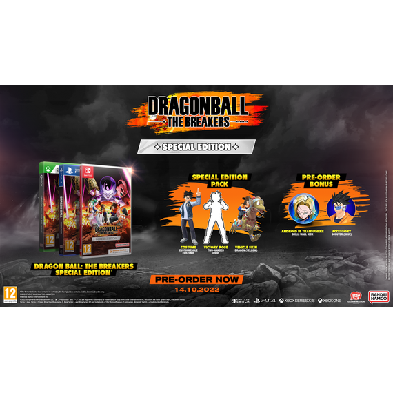 Dragon Ball: The Breakers (Special Edition) / PlayStation 4 - PlayStation 4 - PlayStation 4 - Games - Namco Bandai - Action -...
