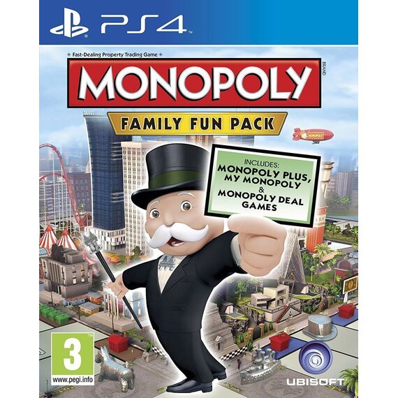 Monopoly Family Fun Pack / PlayStation 4 | Techbox