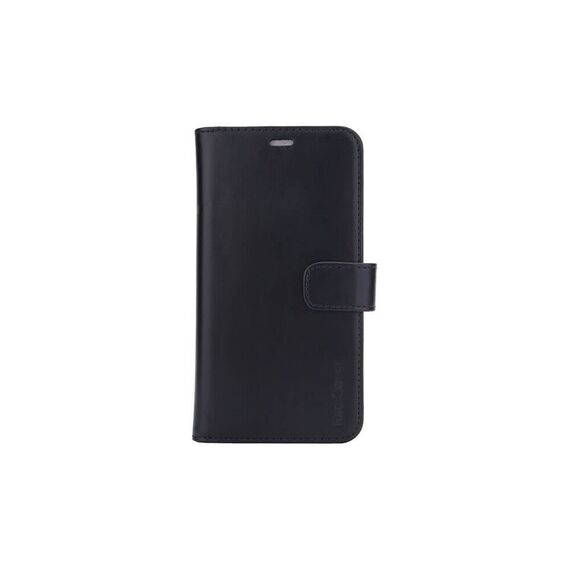 Radicover - Radiationprotected Mobilewallet Leather iPhone 12 Mini Exclusive 2in1 Magnetcover - Black / Electronics | Techbox