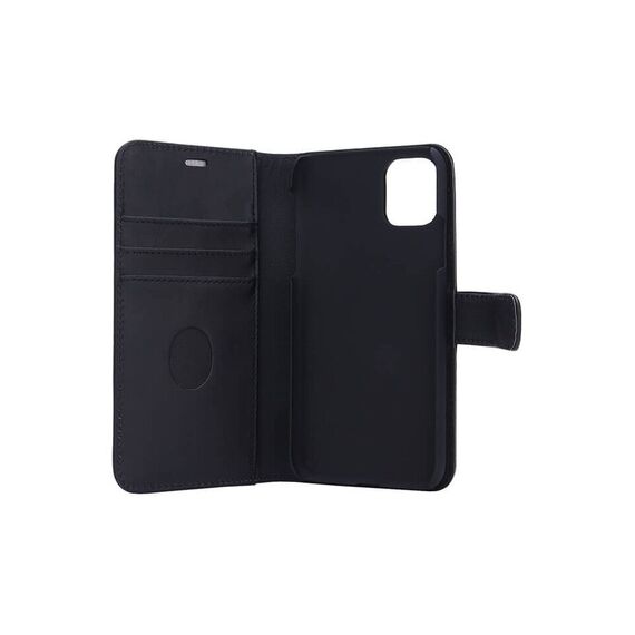Radicover - Radiationprotected Mobilewallet Leather iPhone 12 Mini Exclusive 2in1 Magnetcover - Black / Electronics | Techbox
