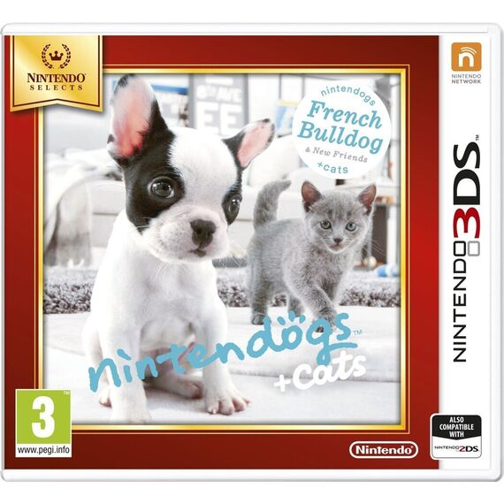 Nintendogs and Cats 3D: French Bulldog (Select) / Nintendo 3DS - Nintendo 3DS - Nintendo 3DS - Games - Nintendo - Simulation ...