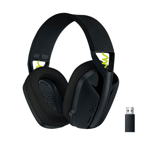 Logitech - G435 Lightspeed Wireless Gaming Headset - Black / Electronics | Techbox