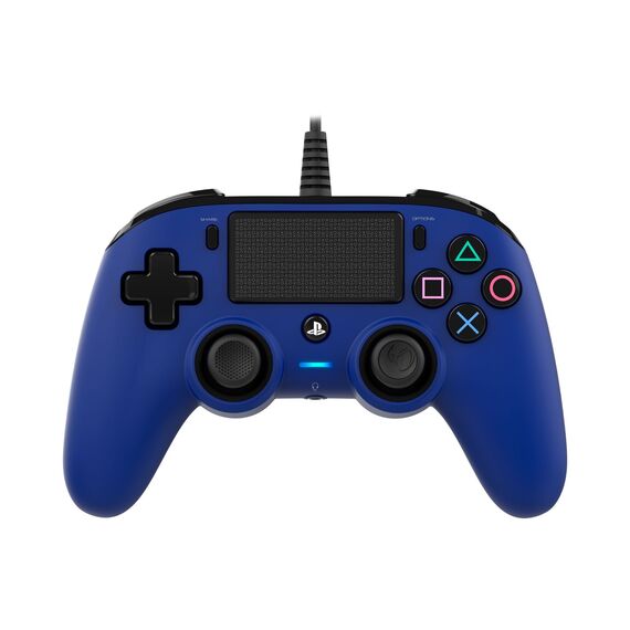 Nacon Compact Controller (Blue) - PS4 Accessories - Accessories for Consoles - Techbox