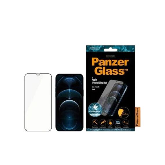 PanzerGlass iPhone 12 Pro Max (CF), Black (AB) / Electronics | Techbox