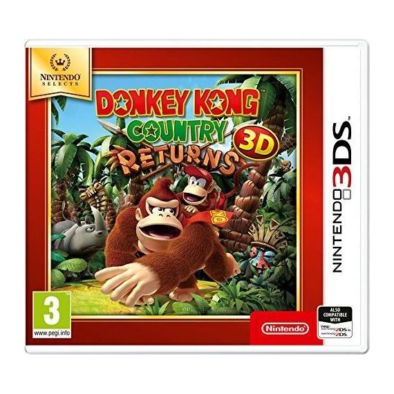 Donkey Kong Country Returns 3D (Select) / Nintendo 3DS - Nintendo 3DS - Nintendo 3DS - Games - Nintendo - Platform - Adventur...