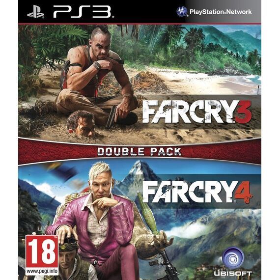 Far Cry 3 + Far Cry 4 (Double Pack) / PlayStation 3 - PlayStation 3 - PlayStation 3 - Games - Ubisoft - First Person Shooter ...