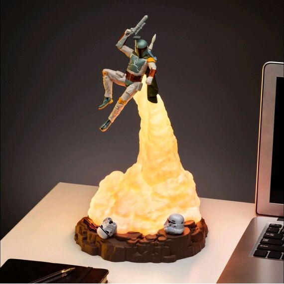 Star Wars Boba Fett Figural Light / Fan Shop and Merchandise |  Techbox