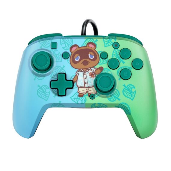 PDP Nintendo Switch Faceoff Deluxe Controller + Audio - Animal Crossing / Nintendo Switch - Nintendo Switch - Nintendo Switch...