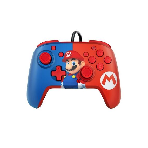 PDP Nintendo Switch Faceoff Deluxe Controller + Audio - Mario / Nintendo Switch - Nintendo Switch - Nintendo Switch - Accesso...