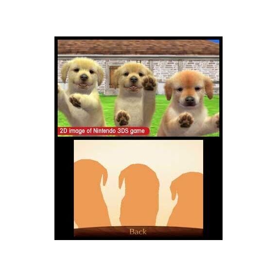 Nintendogs and Cats 3D: Golden Retriever (Select) - Nintendo 3DS - Nintendo 3DS - Games - Nintendo - Casual - Selects - Produ...