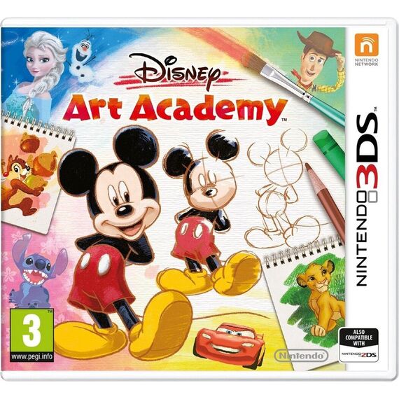 Disney Art Academy / Nintendo 3DS - Nintendo 3DS - Nintendo 3DS - Games - Nintendo - Casual