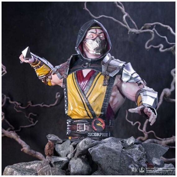 Mortal Kombat Scorpion Bust 29.5cm / Fan Shop and Merchandise - Busts - Collectibles - Techbox