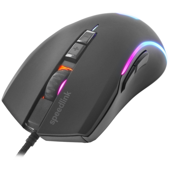 Speedlink - ZAVOS Gaming Mouse, rubber-black / Computers - Mice - Keyboards & Mice - Techbox