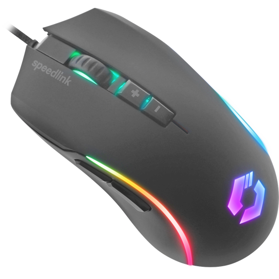 Speedlink - ZAVOS Gaming Mouse, rubber-black / Computers - Mice - Keyboards & Mice - Techbox