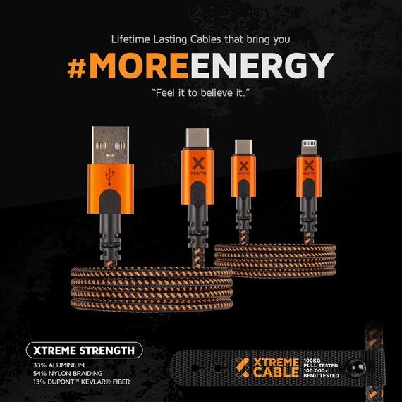 Xtorm - Xtreme USB to Lightning cable (1,5m) / Computers | Techbox
