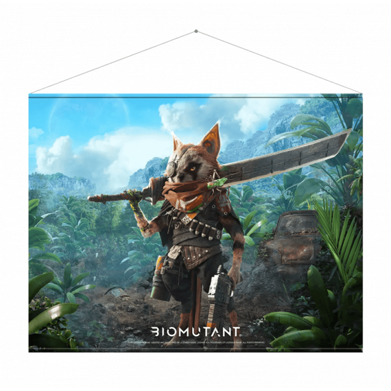 BIOMUTANT WALLSCROLL KEYART / Fan Shop and Merchandise |  Techbox