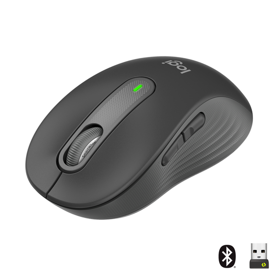 Logitech - M650 Signature - Large Wireless Mouse -  Graphite / Computers | Techbox