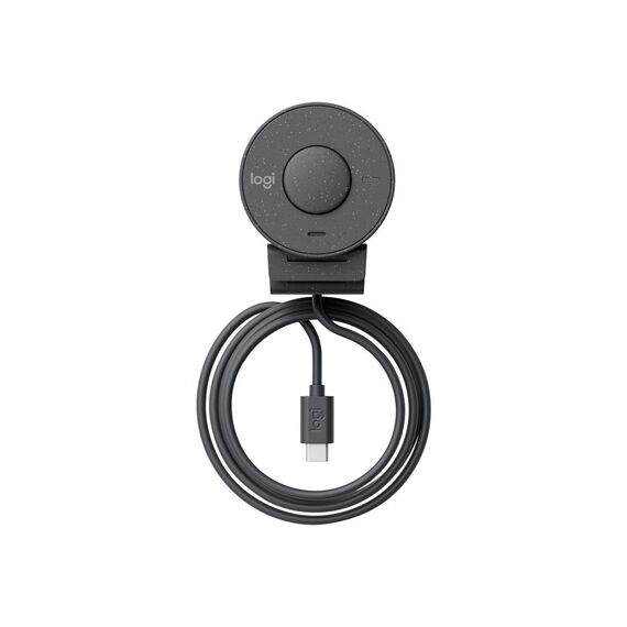 Logitech - Brio 300 Full HD webcam, Graphite / Computers
