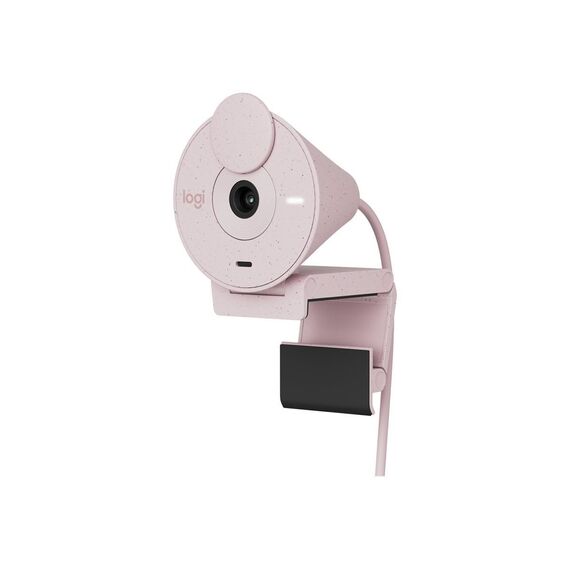 Logitech - Brio 300 Full HD webcam, Rose / Computers
