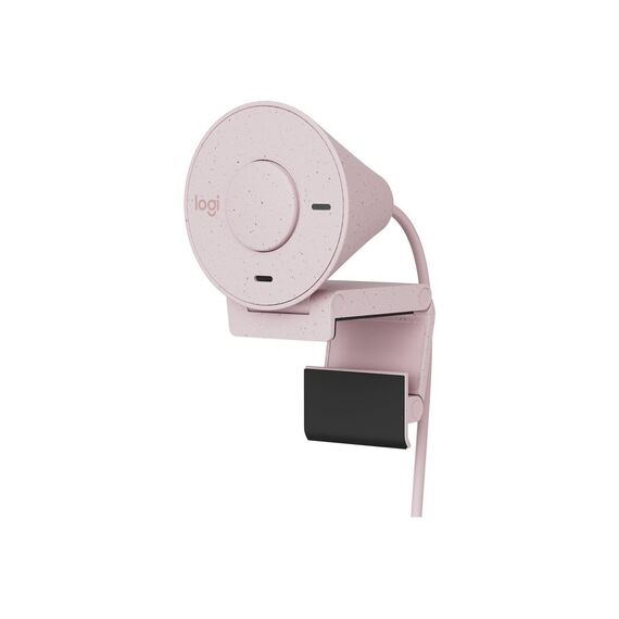Logitech - Brio 300 Full HD webcam, Rose / Computers