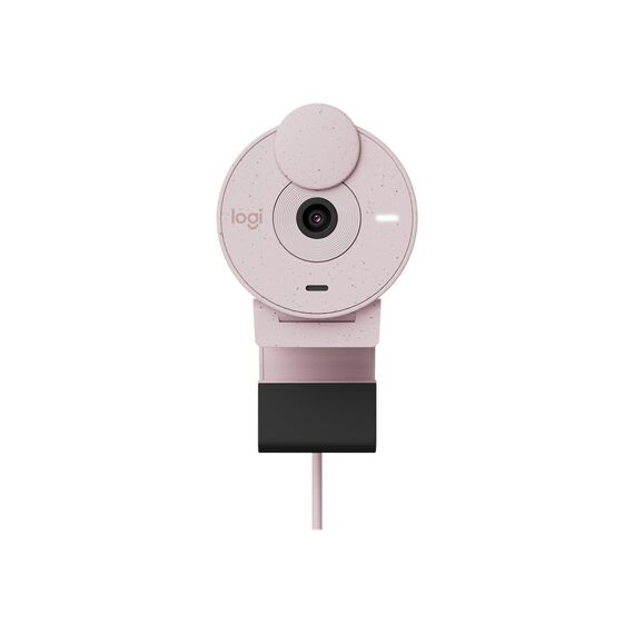 Logitech - Brio 300 Full HD webcam, Rose / Computers