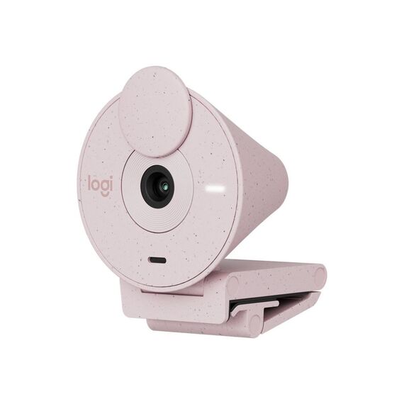Logitech - Brio 300 Full HD webcam, Rose / Computers