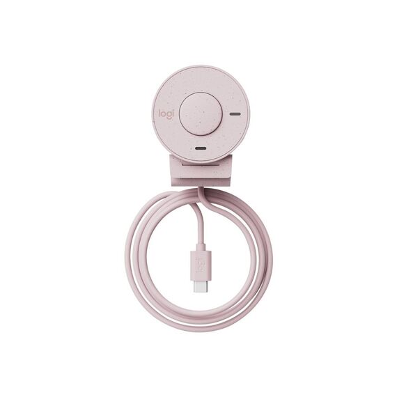Logitech - Brio 300 Full HD webcam, Rose / Computers