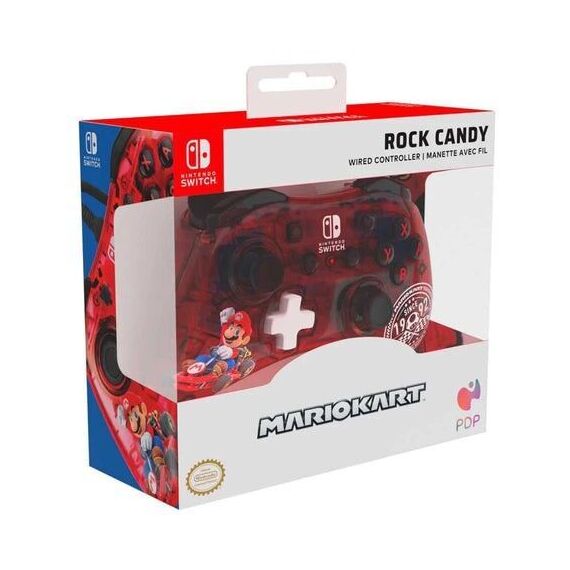 PDP Rock Candy Mini Wired Controller  - Mario Kart / Nintendo Switch | Techbox