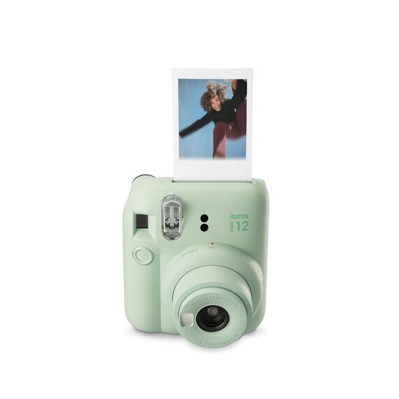 Fuji - Instax Mini 12 Instant Camera - Mint Green / Electronics | Techbox