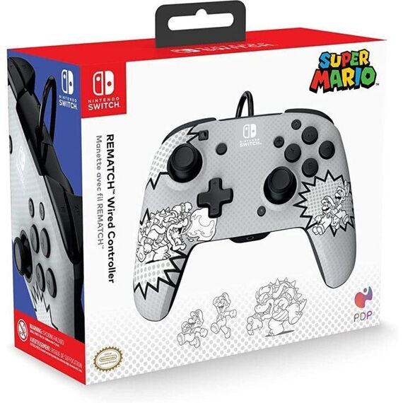 PDP Rematch Wired controller - Switch / Nintendo Switch | Techbox