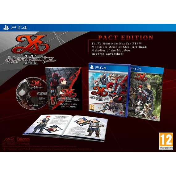 Ys Ix: Monstrum Nox Pact Edition / PlayStation 4 | Techbox