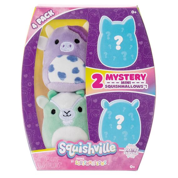 Squishmallows plush toy set assorted 5cm - Plushies - Gifts - Techbox